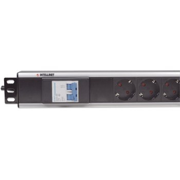 Listwa antyprzepięciowa - Intellinet 711432 Listwa zasilająca Rack 19'' 1.5U, 6x Schuko, z wyłącznikiem, kabel 1.6m Listwa antyprzepięciowa - Intellinet 711432 Listwa zasilająca Rack 19'' 1.5U, 6x Schuko, z wyłącznikiem, kabel 1.6m