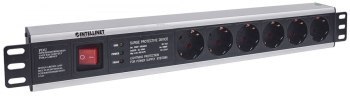 Listwa antyprzepięciowa - Intellinet listwa zasilająca PDU 1.5U do szaf rack 19'' Listwa antyprzepięciowa - Intellinet listwa zasilająca PDU 1.5U do szaf rack 19''