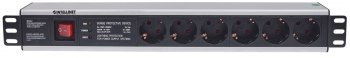 Listwa antyprzepięciowa - Intellinet listwa zasilająca PDU 1.5U do szaf rack 19'' Listwa antyprzepięciowa - Intellinet listwa zasilająca PDU 1.5U do szaf rack 19''