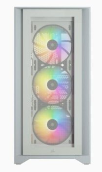 OBUDOWA CORSAIR iCUE 4000X RGB TG Mid Tower WHITE