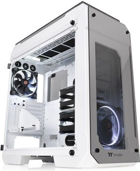 Thermaltake View 71 Riing Tempered Glass Snow Thermaltake View 71 Riing Tempered Glass Snow