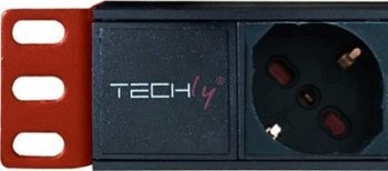 Listwa antyprzepięciowa - Techly 107746 Listwa zasilająca PDU Rack 19'' 1U, 8x Schuko, 250V/16A, kabel C14 2m pod UPS Listwa antyprzepięciowa - Techly 107746 Listwa zasilająca PDU Rack 19'' 1U, 8x Schuko, 250V/16A, kabel C14 2m pod UPS