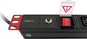 Listwa antyprzepięciowa - Techly 109559 Listwa zasilająca Rack 19'' 1U, 8 gniazd C13, kabel C14 2m do UPS Listwa antyprzepięciowa - Techly 109559 Listwa zasilająca Rack 19'' 1U, 8 gniazd C13, kabel C14 2m do UPS