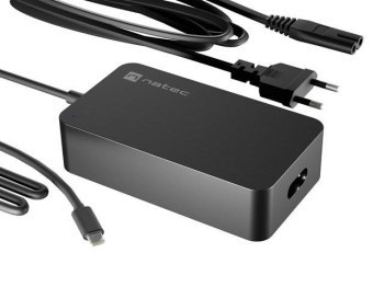 NATEC ZASILACZ ŁADOWARKA GRAYLING USB-C 65W DO LAPTOPÓW TABLETÓW TELEFONÓW NZU-2033 NATEC ZASILACZ ŁADOWARKA GRAYLING USB-C 65W DO LAPTOPÓW TABLETÓW TELEFONÓW NZU-2033