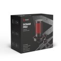 SAVIO MIKROFON GAMINGOWY NA TRÓJNOGU Z PODŚWIETLENIEM SONAR PRO 01 USB KOSZYK ANTYWSTRZĄSOWY