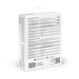 SAVIO SŁUCHAWKI BEZPRZEWODOWE BLUETOOTH 5.3 Z MIKROFONEM ANC ENC QC TWS-12