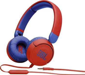Słuchawki - JBL JR 310 Czerwone Słuchawki - JBL JR 310 Czerwone