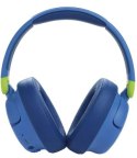 Słuchawki JBL JR460NC (niebieskie bezprzewodowe nauszne bluetooth dla dzieci)