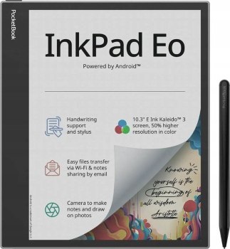 Ebook PocketBook InkPad Eo 10 3 E-Ink Kaleido 3 64GB WI-FI Mist Gray Ebook PocketBook InkPad Eo 10 3 E-Ink Kaleido 3 64GB WI-FI Mist Gray