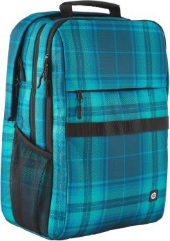 Plecak HP Campus XL do notebooka 16 7J594AA Niebiesko-Turkusowa krata Plecak HP Campus XL do notebooka 16 7J594AA Niebiesko-Turkusowa krata