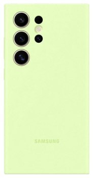 Samsung Silicone Case do S24 Ultra light green Samsung Silicone Case do S24 Ultra light green
