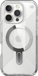 Speck Presidio Perfect-Clear Grip ClickLock & MagSafe do iPhone 16 Pro przezroczysty