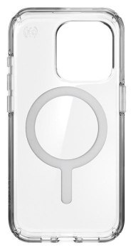 Speck Presidio Perfect-Clear MagSafe - Etui iPhone 15 Pro Max (Clear / Chrome Finish / Serene Silver) Speck Presidio Perfect-Clear MagSafe - Etui iPhone 15 Pro Max (Clear / Chrome Finish / Serene Silver)