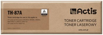 Toner ACTIS TH-87A (zamiennik HP 87A CF287A; Standard; 9000 stron; czarny) Toner ACTIS TH-87A (zamiennik HP 87A CF287A; Standard; 9000 stron; czarny)