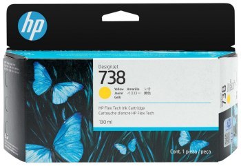 Toner - HP 738 130-ml żółty Toner - HP 738 130-ml żółty