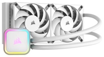 Corsair iCUE H100i RGB Elite CW-9060078-WW White Corsair iCUE H100i RGB Elite CW-9060078-WW White