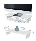 LEITZ Podstawka pod monitor Leitz Ergo biała