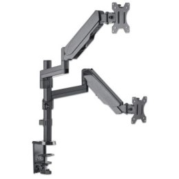 Uchwyt - MANHATTAN RAMIĘ BIURKOWE 2X TV LED/LCD 17-32 CALE