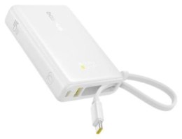 Baseus PicoGo Digital Display 10000mAh 45W biały