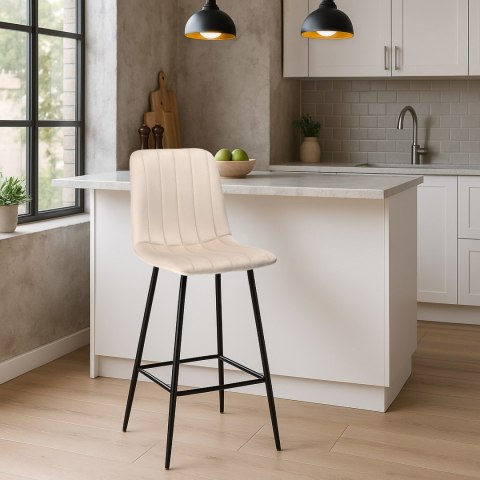Hoker barowy Toronto beżowy Velvet Hoker barowy Toronto beżowy Velvet