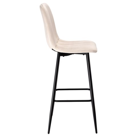 Hoker barowy Toronto beżowy Velvet Hoker barowy Toronto beżowy Velvet