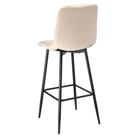 Hoker barowy Toronto beżowy Velvet Hoker barowy Toronto beżowy Velvet