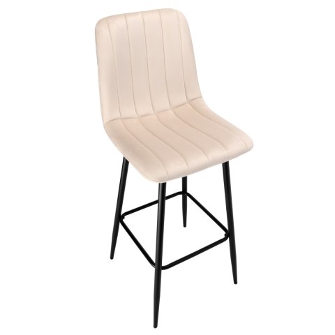 Hoker barowy Toronto beżowy Velvet Hoker barowy Toronto beżowy Velvet