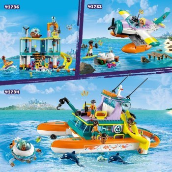 LEGO Friends 41734 Morska łódź ratunkowa LEGO Friends 41734 Morska łódź ratunkowa