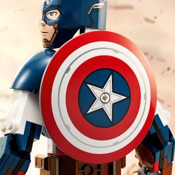 LEGO Super Heroes 76258 Figurka Kapitana Ameryki do zbudowania LEGO Super Heroes 76258 Figurka Kapitana Ameryki do zbudowania