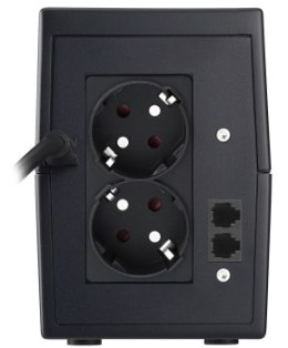 POWER WALKER UPS LINE-IN VI 650 SHL 650VA 2X SCHUKO RJ11 USB LCD