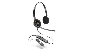 Słuchawki przewodowe HP Poly EncorePro 525 Stereo Microsoft Teams USB-A/USB-C - 783R2AA Słuchawki przewodowe HP Poly EncorePro 525 Stereo Microsoft Teams USB-A/USB-C - 783R2AA