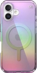 Speck Presidio2 Lux MagSafe iPhone 16 fioletowo-przezroczysty