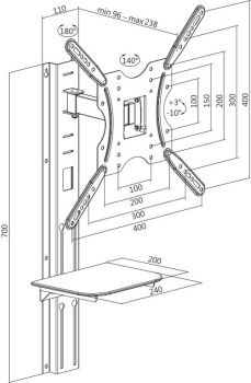 Uchwyt - Logilink BP0048 Uchwyt - Logilink BP0048