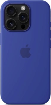Apple iPhone 16 Pro Silicone Case with MagSafe ultramarine