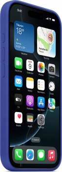 Apple iPhone 16 Pro Silicone Case with MagSafe ultramarine Apple iPhone 16 Pro Silicone Case with MagSafe ultramarine