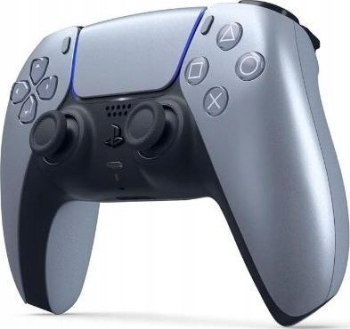 Kontroler bezprzewodowy Sony PlayStation 5 DualSense Sterling Silver Kontroler bezprzewodowy Sony PlayStation 5 DualSense Sterling Silver