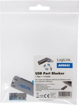 LogiLink AU0043 blokada portu USB LogiLink AU0043 blokada portu USB