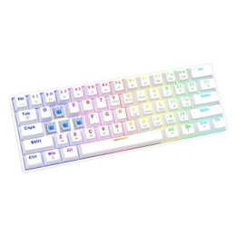 SAVIO KLAWIATURA MECHANICZNA WHITEOUT X2 BLUE OUTEMU HOT SWAP