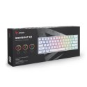 SAVIO KLAWIATURA MECHANICZNA WHITEOUT X2 BLUE OUTEMU HOT SWAP