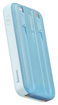 Baseus Comet 10000mAh USB do USB-C, 22.5W (niebieski) Baseus Comet 10000mAh USB do USB-C, 22.5W (niebieski)