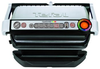 Gril elektr. - Tefal OptiGrill+ GC716D12 srebrny Gril elektr. - Tefal OptiGrill+ GC716D12 srebrny
