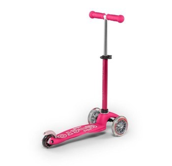 Micro Trójkołowa hulajnoga dziecięca Mini Deluxe Pink Micro Trójkołowa hulajnoga dziecięca Mini Deluxe Pink
