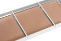 Regał stalowy magazynowy 200kg 5 poziomów 205x120x45 cm ocynkowany