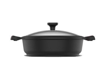 Garnek do zapiekania z odlewu aluminiowego z pokrywką Taurus Great Moments 28cm KCK3028L Garnek do zapiekania z odlewu aluminiowego z pokrywką Taurus Great Moments 28cm KCK3028L