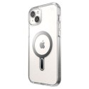 Speck Presidio Perfect-Clear ClickLock & Magsafe do iPhone 15 Plus / iPhone 14 Plus (Clear / Chrome Finish / Serene Silver)