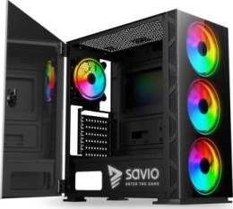SAVIO OBUDOWA PC PRIME X1 ARGB GLASS SAVGC-PRIMEX1