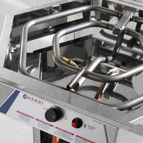 Grill gazowy do patelni FIESTA-800 7000W - Hendi 146804 Grill gazowy do patelni FIESTA-800 7000W - Hendi 146804