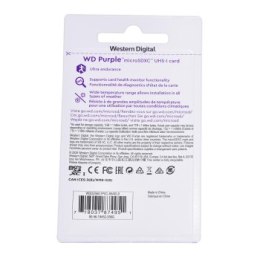Karta pamięci WD Purple microSDXC WDD0256G1P0C (256GB; Class 10 Class U1)