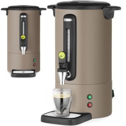Zaparzacz do kawy z kranem ociekaczem 7 l 1050 W - taupe