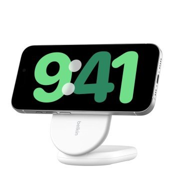 Belkin Ładowarka indukcyjna składana MagsSafe Qi2 15W biała Belkin Ładowarka indukcyjna składana MagsSafe Qi2 15W biała